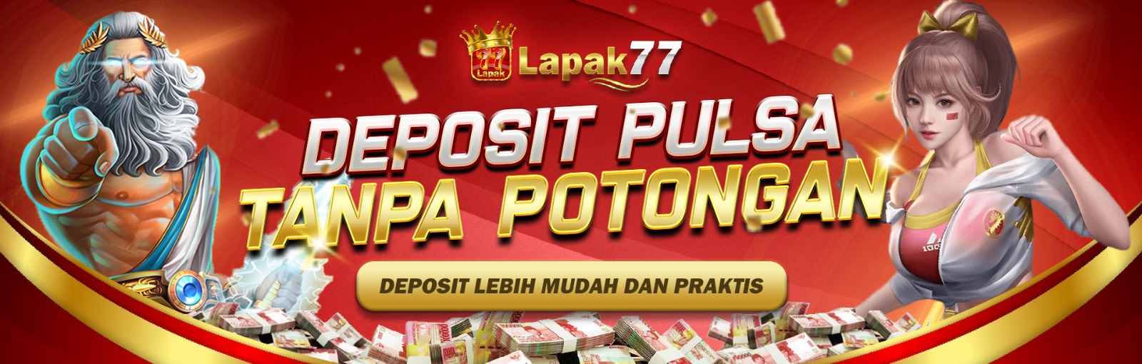 DEPOSIT PULSA TANPA POTONGAN