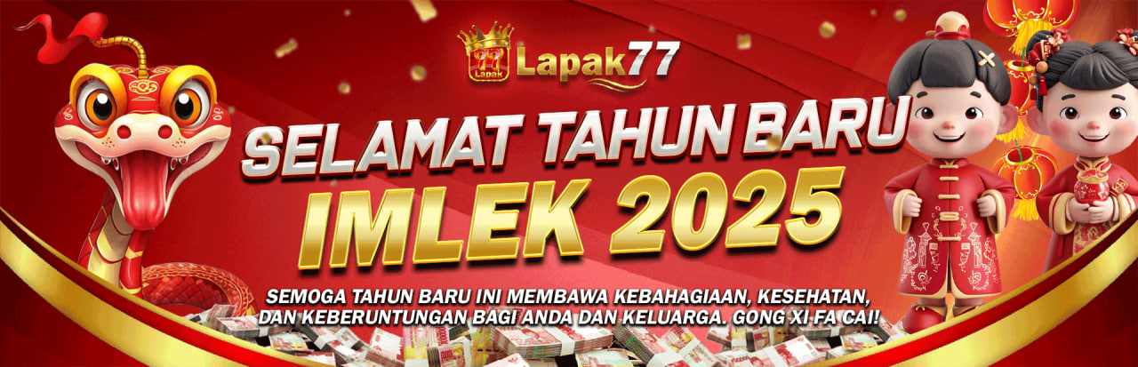 LAPAK77 MENGUCAPKAN SELAMAT TAHUN BARU IMLEK 2025